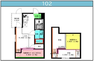 港北駅 徒歩4分 1階の物件間取画像